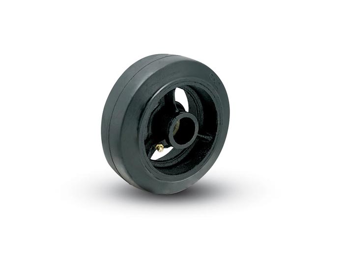 ALBION  MD/MR/MG Mold-On Rubber on Iron Core Wheels