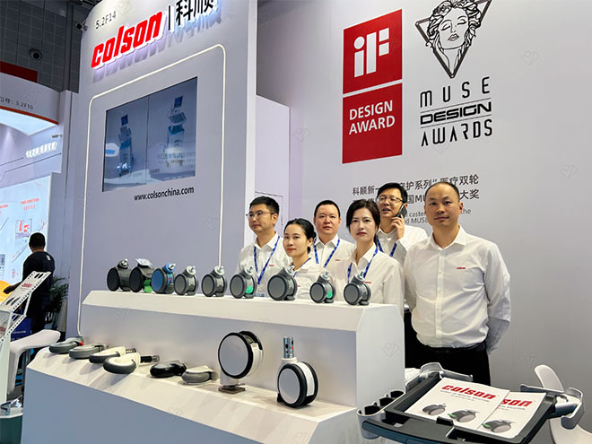 Colson China Shinning at CMEF Exhibition