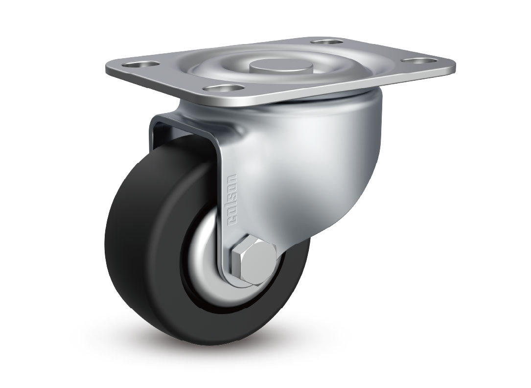 Light Duty Caster - Top Plate Swivel & Rigid