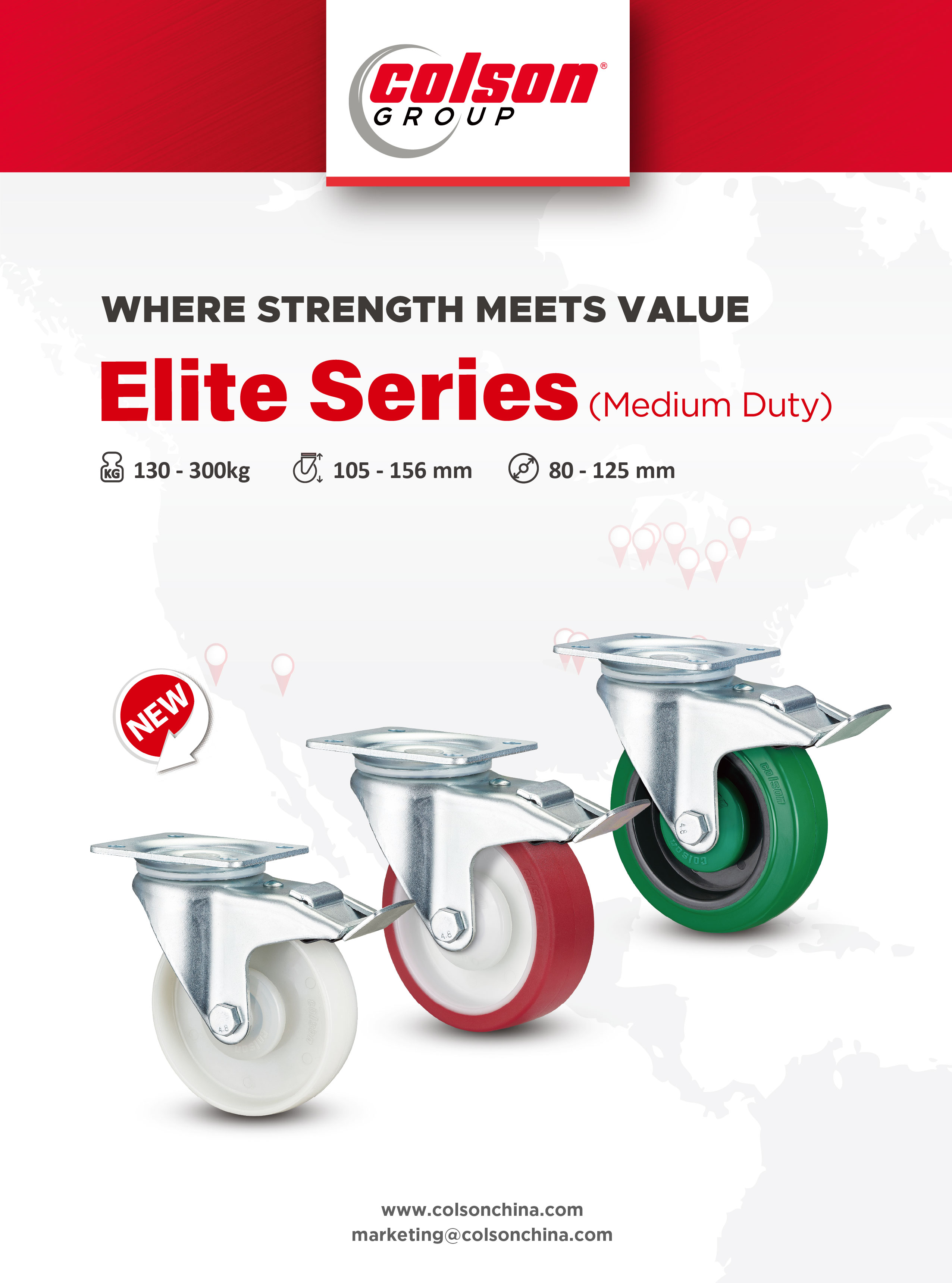 Colson Elite series Caster Catalog