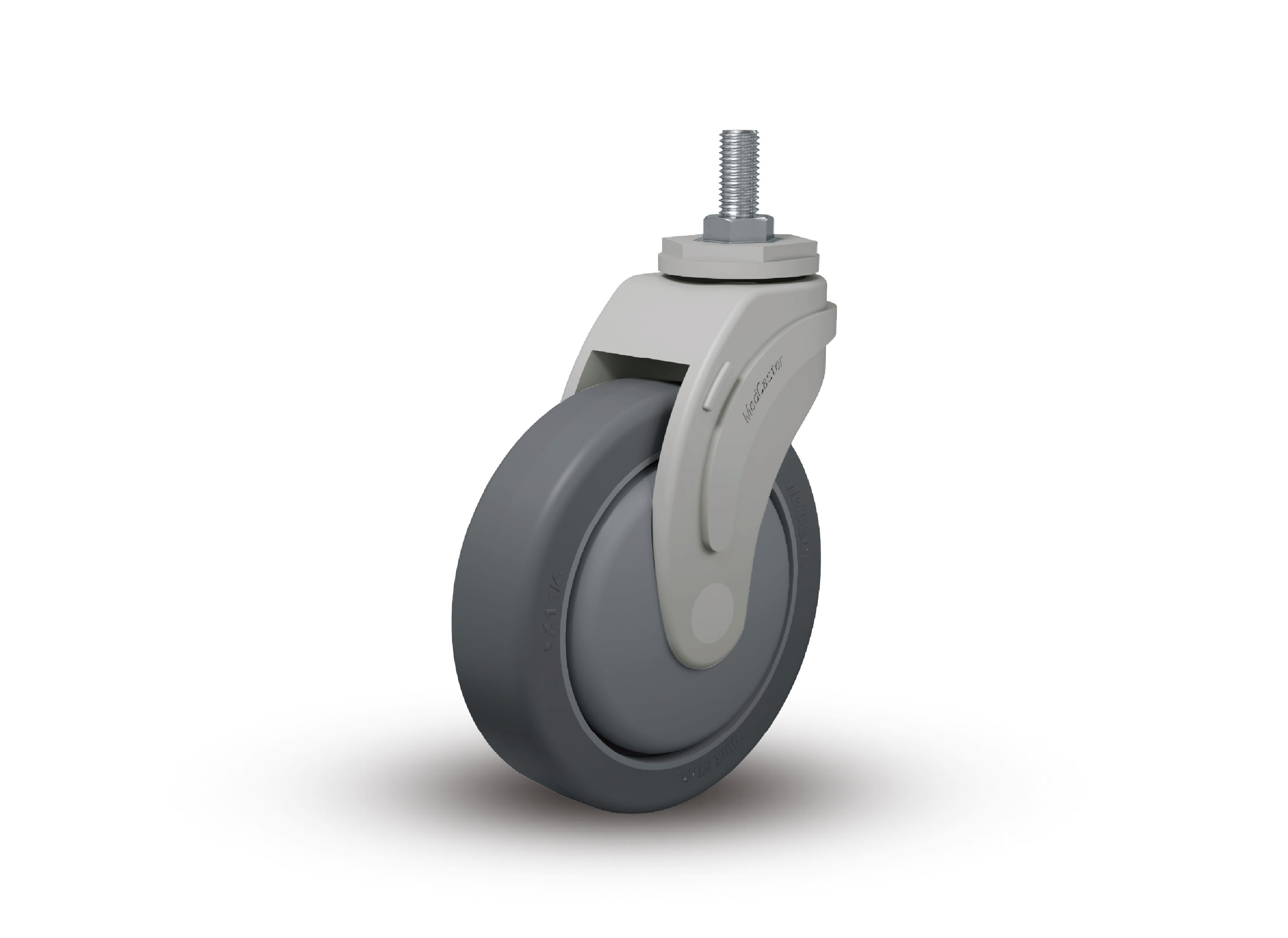 STO Series Nylon Body Caster Thread Stem Caster/ Round Stem Caster