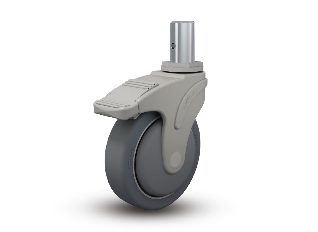 STO Series Nylon Body Caster Thread Stem Caster/ Round Stem Caster
