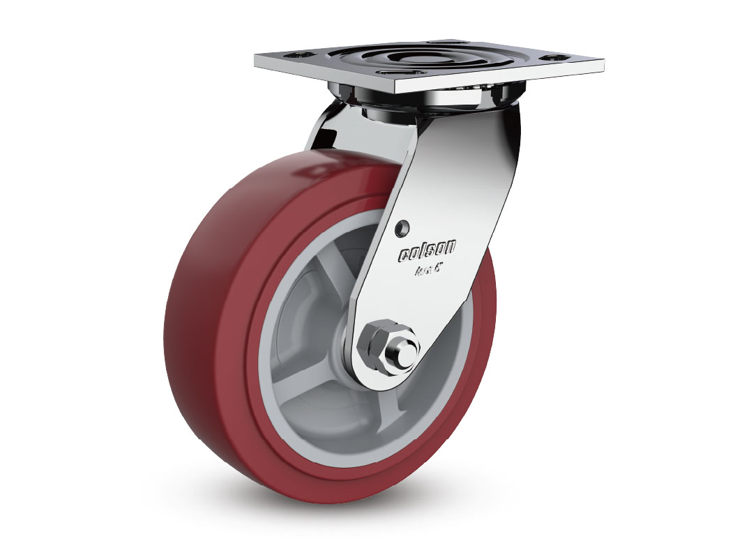Stainless Steel Top Plate Caster - Swivel & Rigid