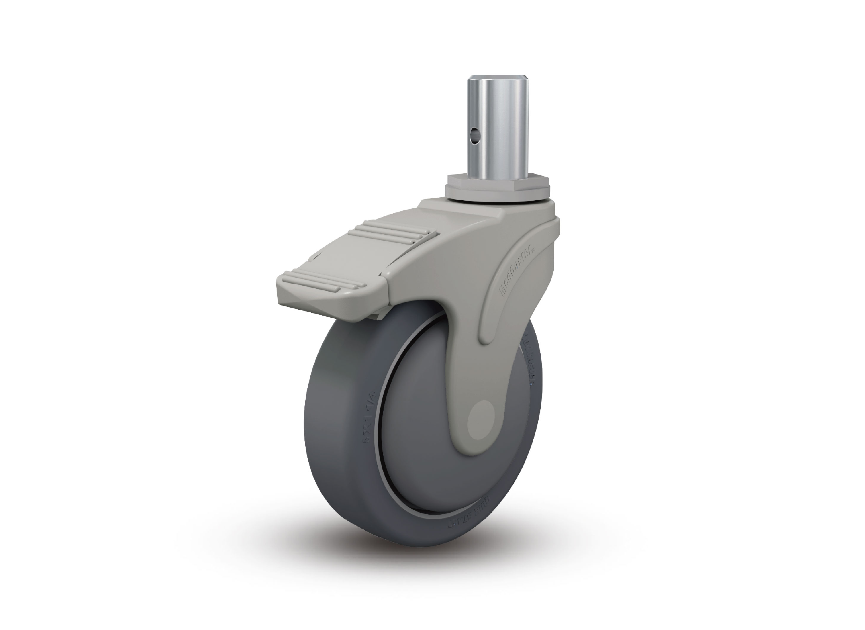 STO Series Nylon Body Caster Thread Stem Caster/ Round Stem Caster